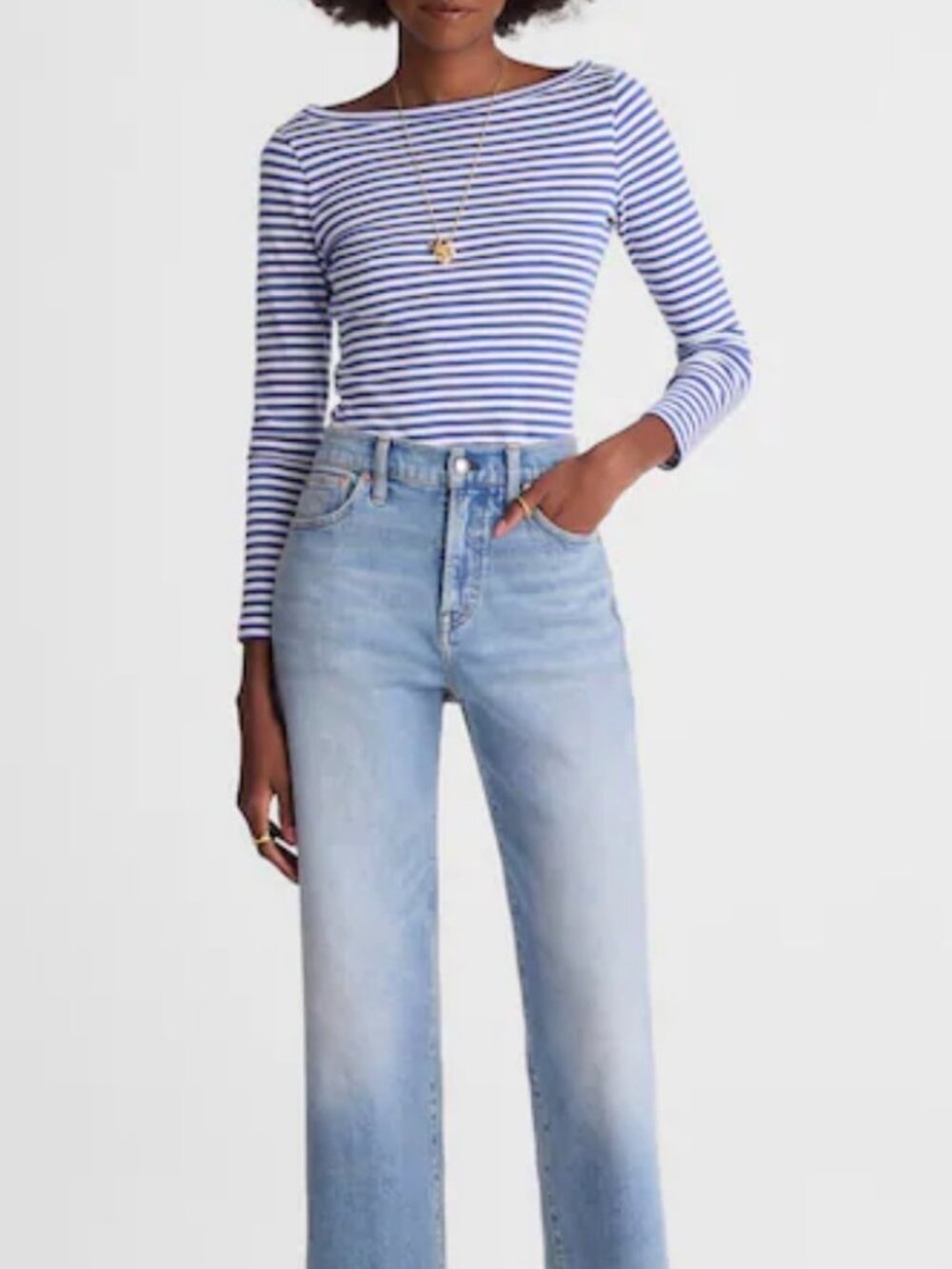 Madewell Petite Perfect Vintage Wide-Leg Crop Jean